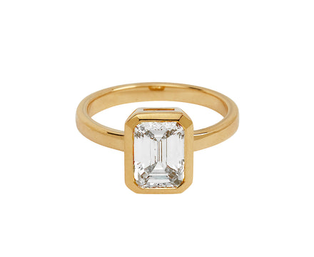 Single Stone Old European Cut Diamond Rae Ring