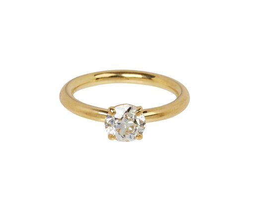 Old European Cut Demi Diamond Solitaire