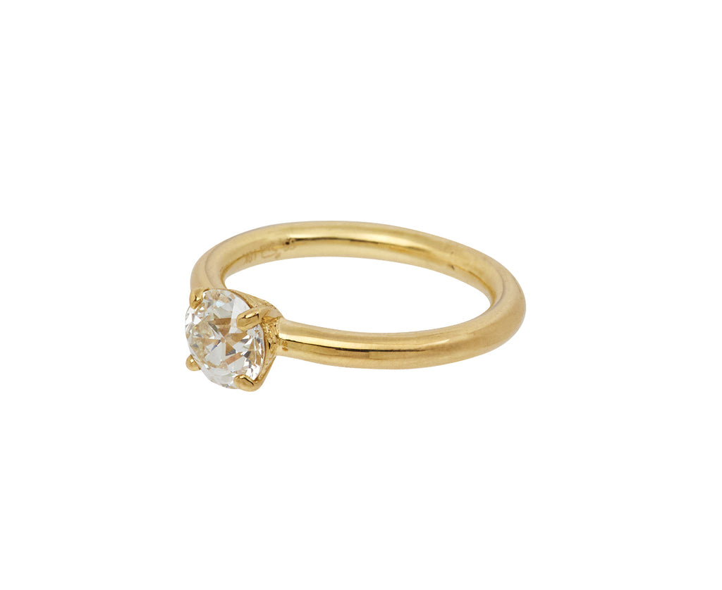 Old European Cut Demi Diamond Solitaire