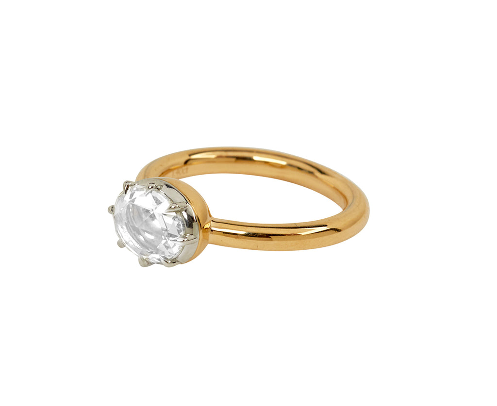 Rose Cut Marian Diamond Solitaire