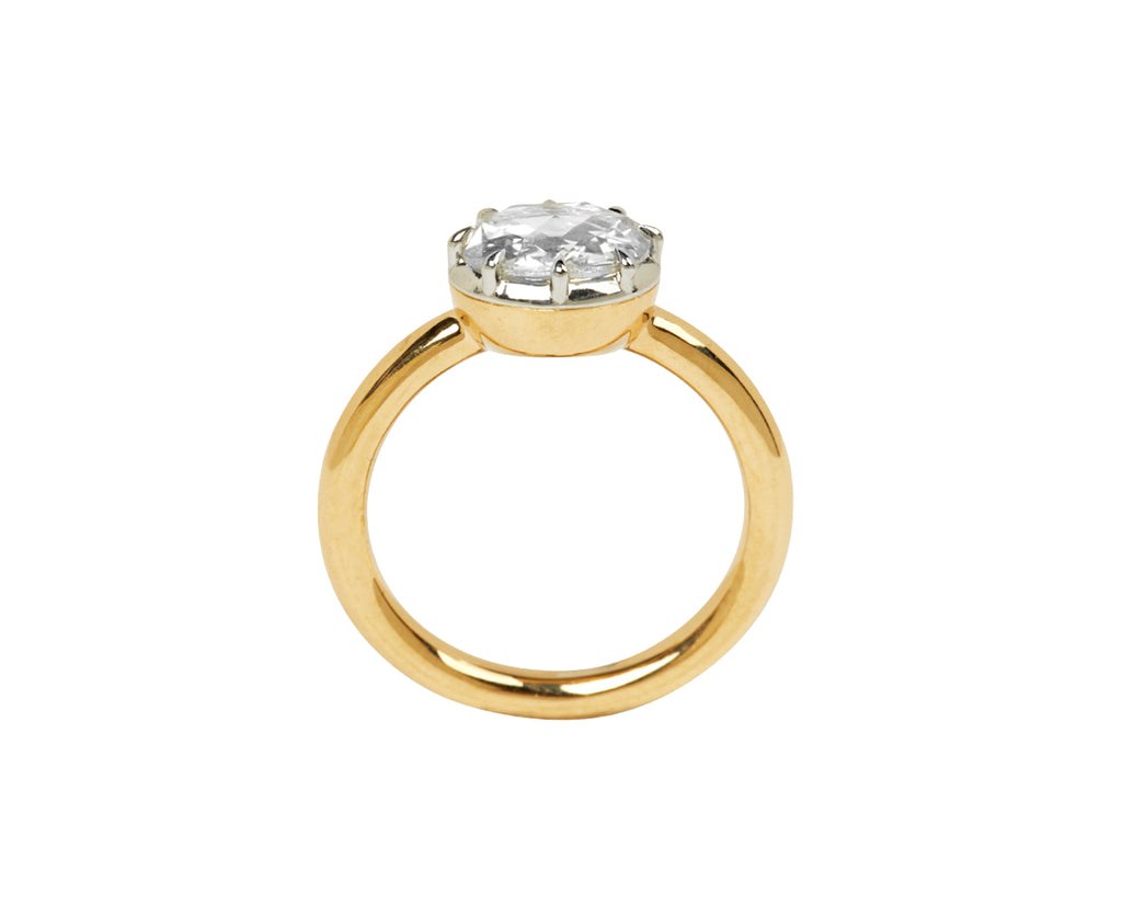 Rose Cut Marian Diamond Solitaire