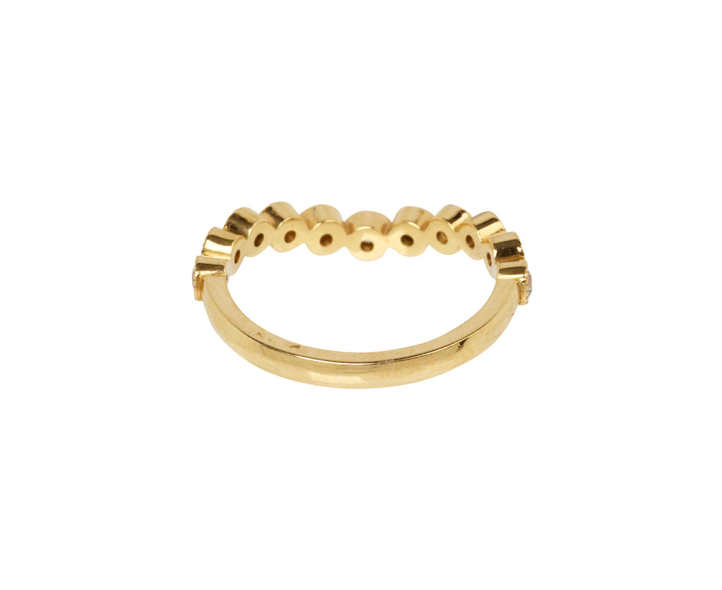 Diamond Gabby Curved Band