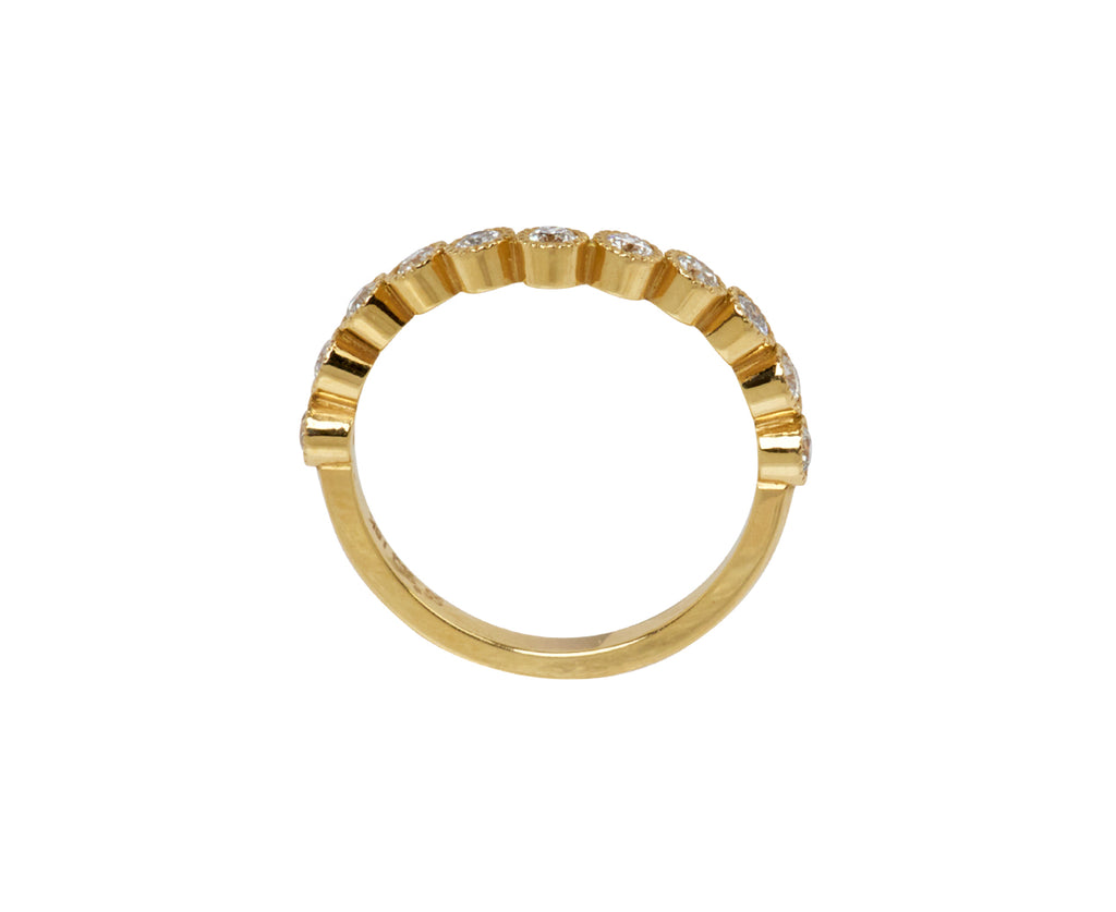 Diamond Gabby Curved Band