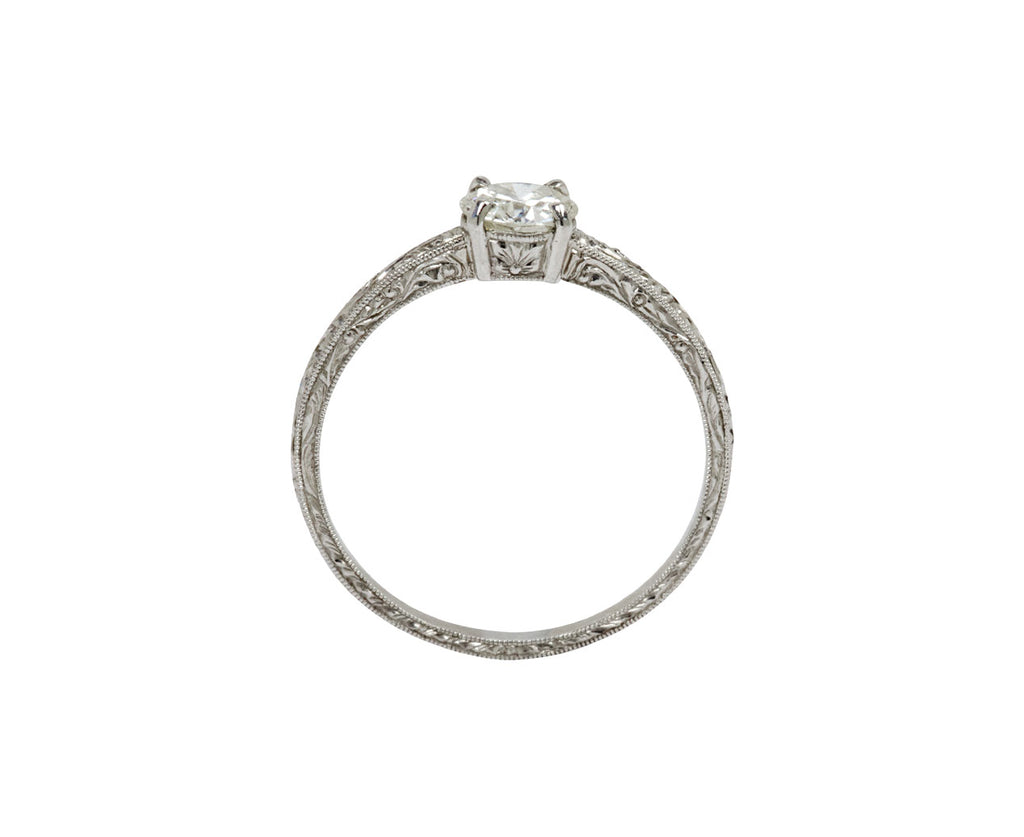 Eliza Platinum Diamond Solitaire - TWISTonline 