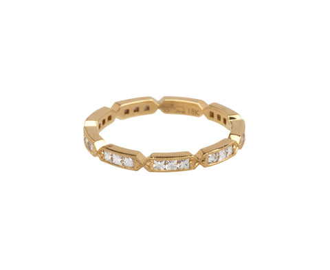 French Cut Diamond Olivia Band