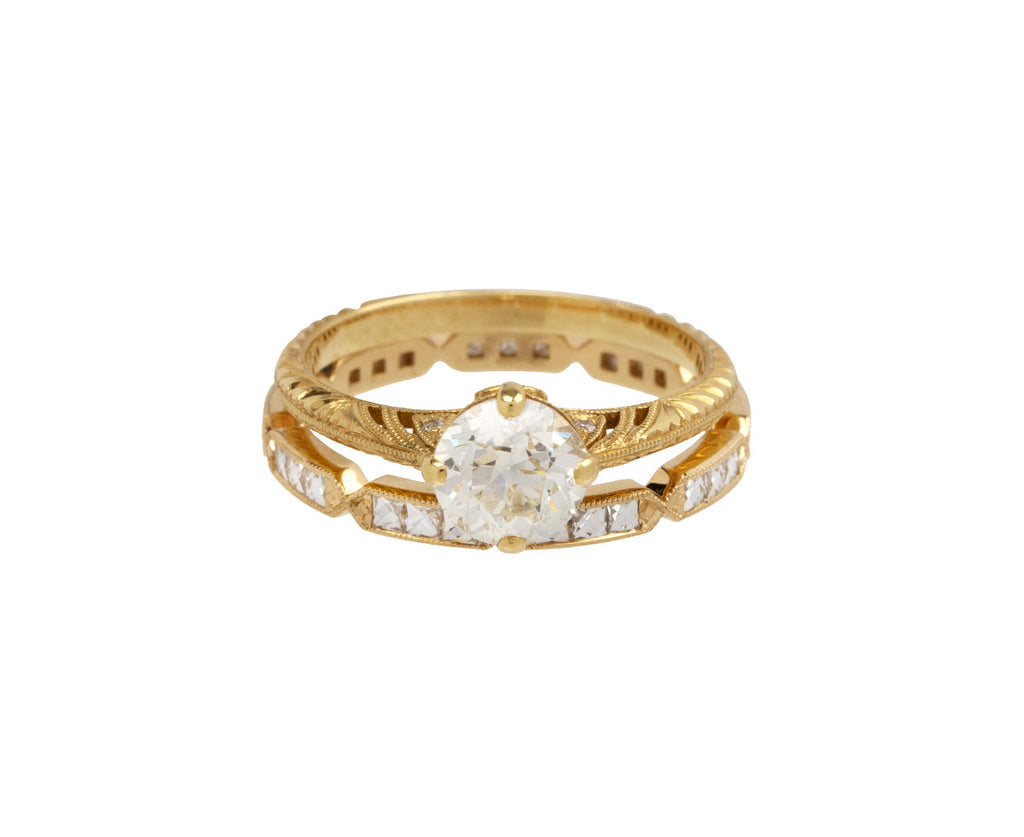 French Cut Diamond Olivia Band