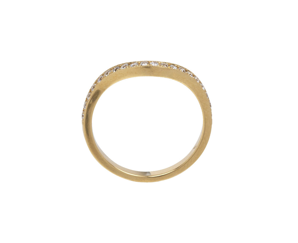 Curved Diamond Grace Band