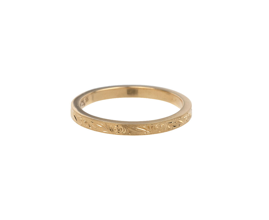 Hazel Engraved Band