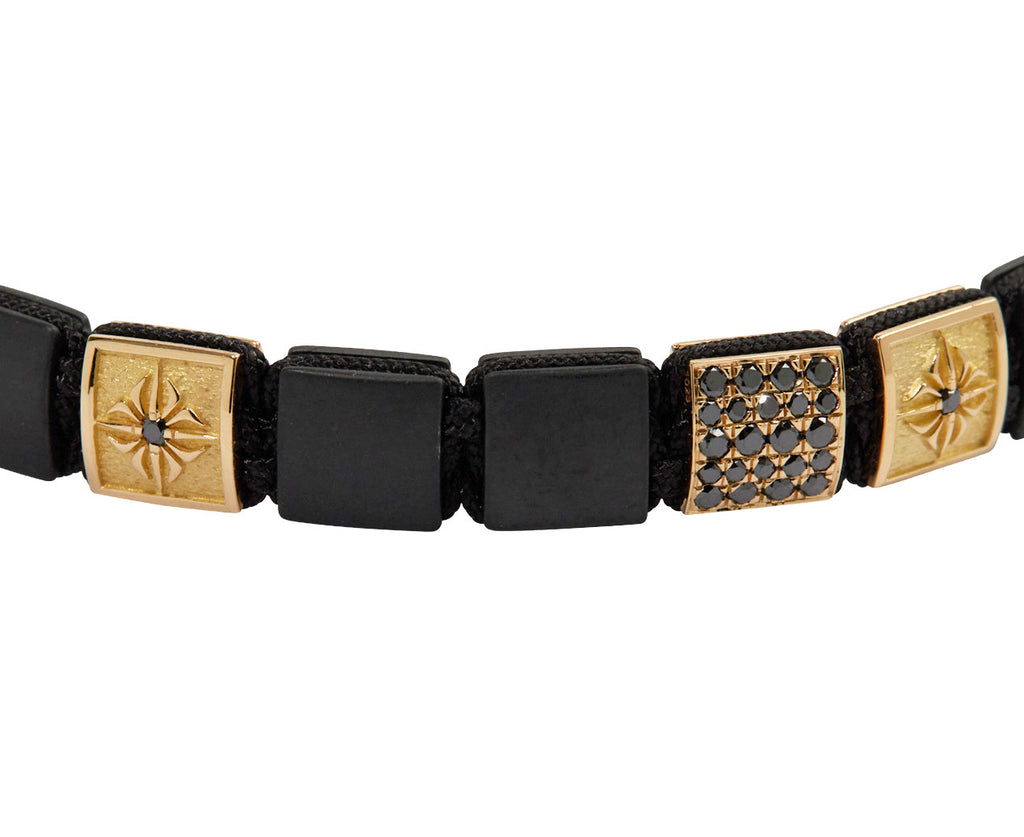 Black Ceramic Beaded Bracelet