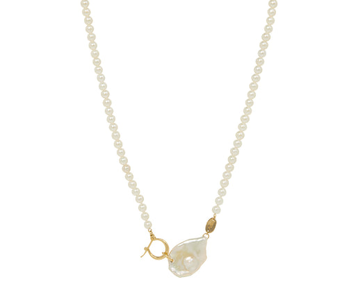 Freshwater Pearl Chain  Pendant Necklace - TWISTonline 
