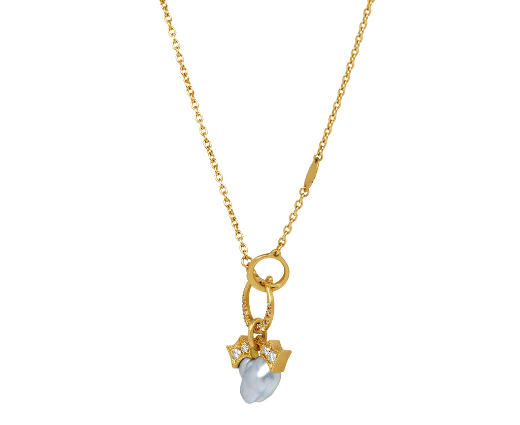 Coronet Keshi Pearl Pendant Necklace