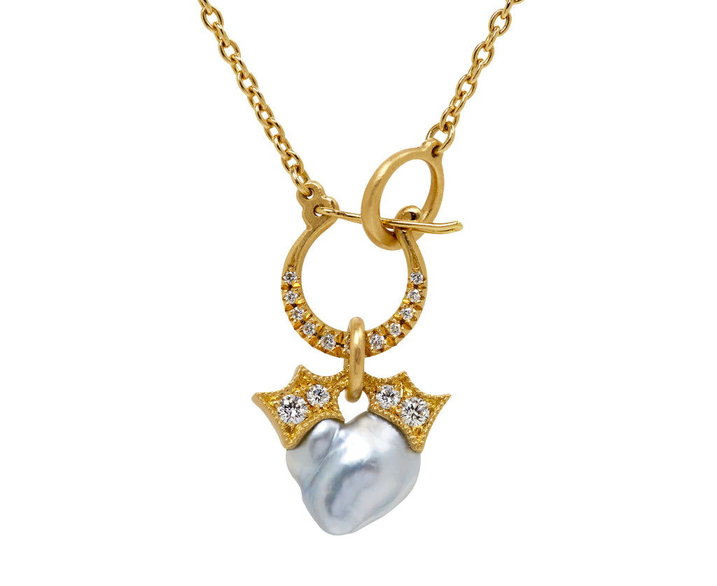 Coronet Keshi Pearl Pendant Necklace