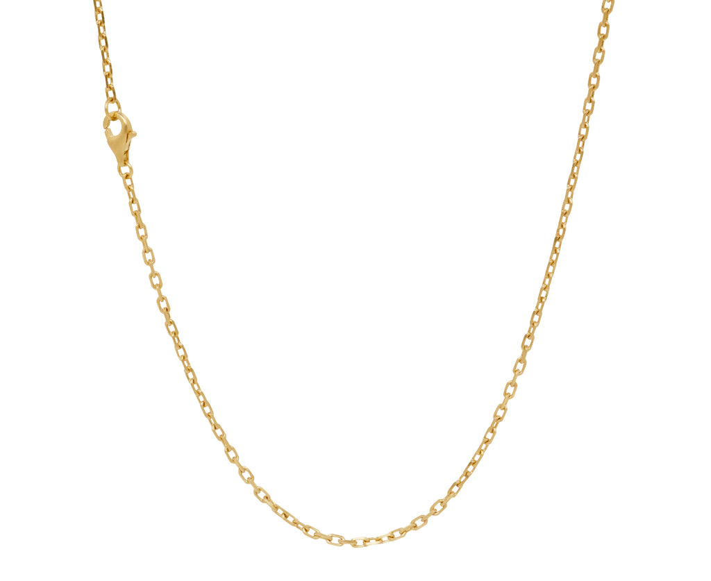 Medium Diamond Cartouche Pendant Necklace - TWISTonline 