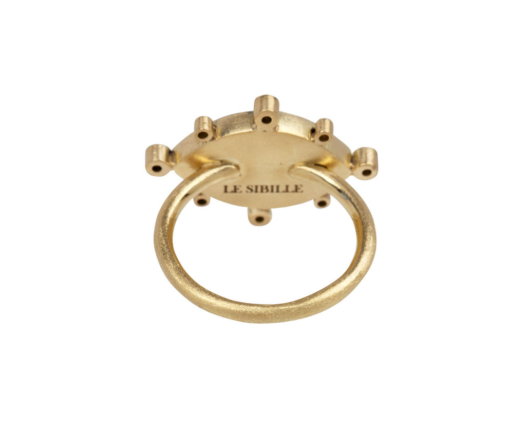 Brown Diamond Light Ray Ring