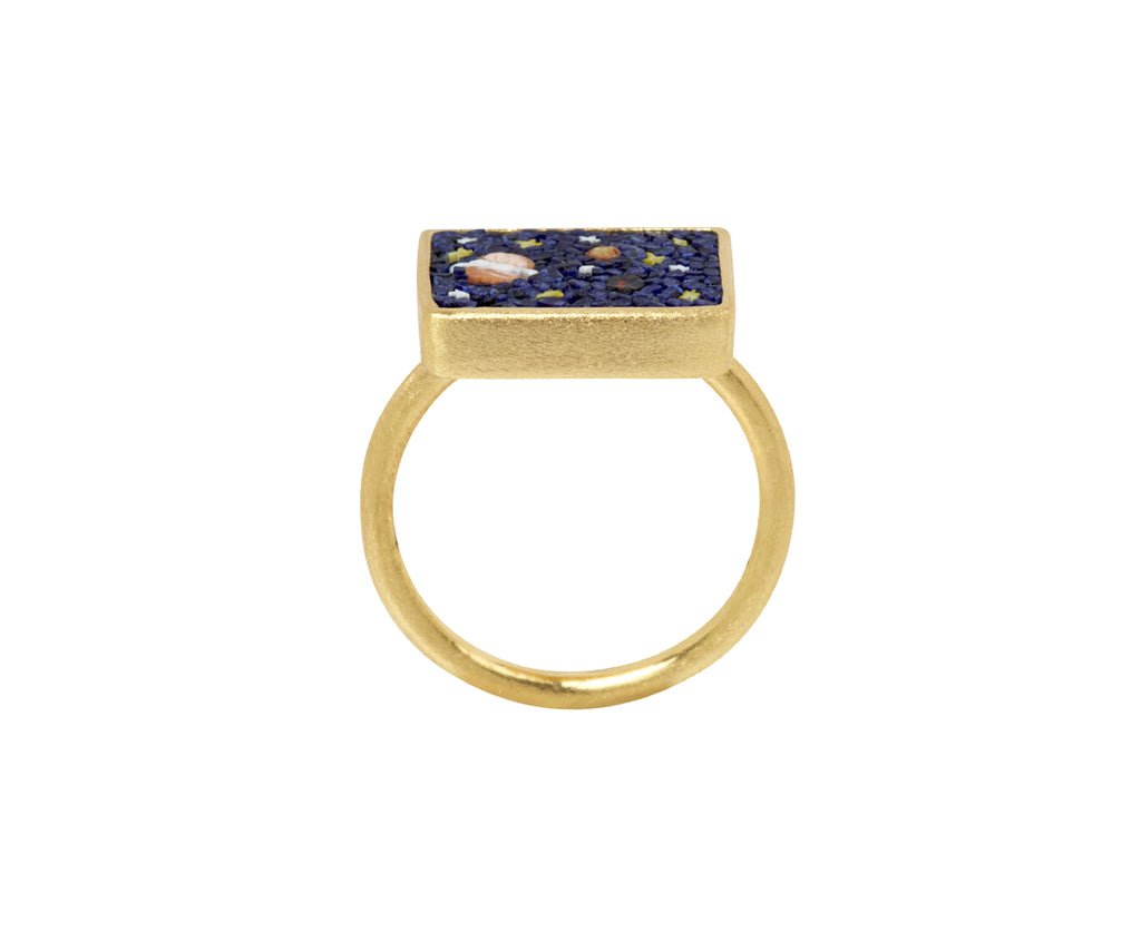 Micromosaic Among Stars Ring