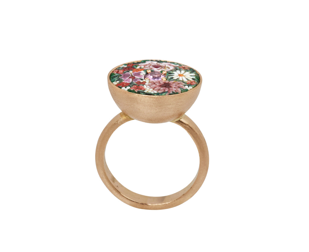 Micromosaic Bouquet Ring