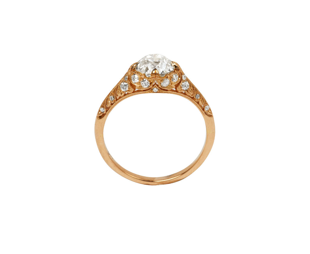 Rose Gold Charlotte Diamond Solitaire