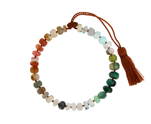 Lena Skadegard Multi Stone Beaded Bracelet