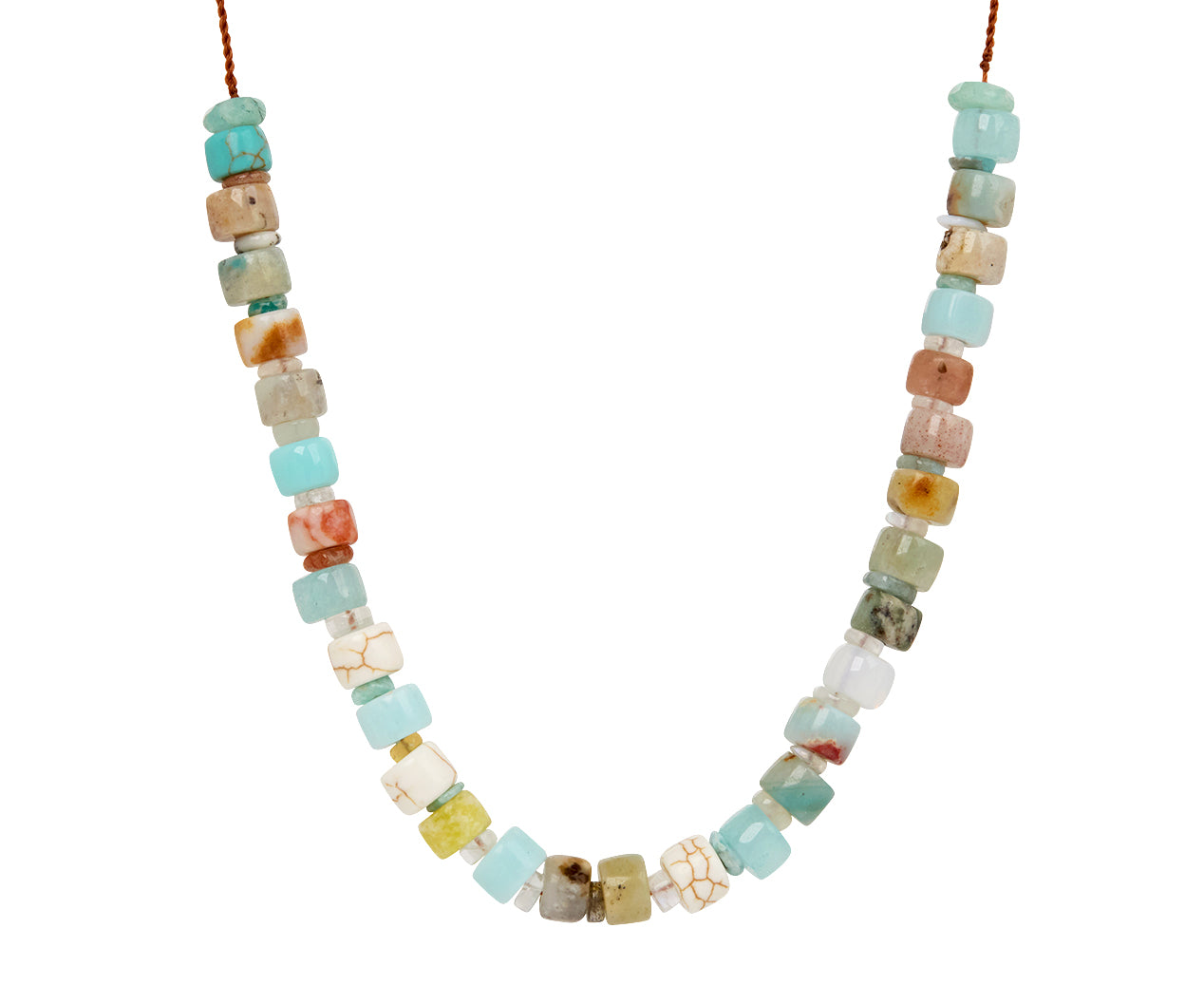 ネックレス・ペンダント Ocean Beads Necklace Ocean Baseball Beaded Necklace Baby Blue Royal Rhinestone