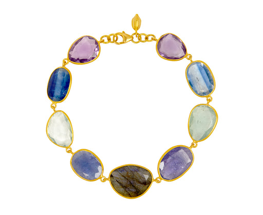 Mixed Stone Signature Full Stone Bracelet