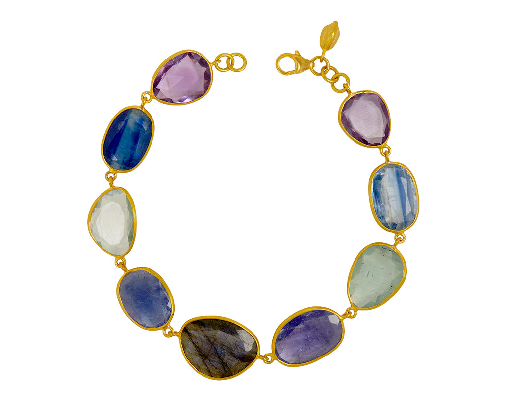 Mixed Stone Signature Full Stone Bracelet