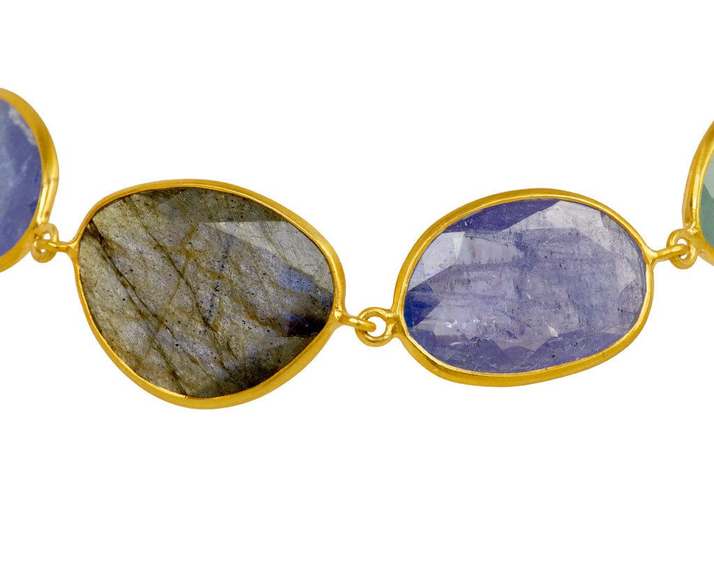 Mixed Stone Signature Full Stone Bracelet