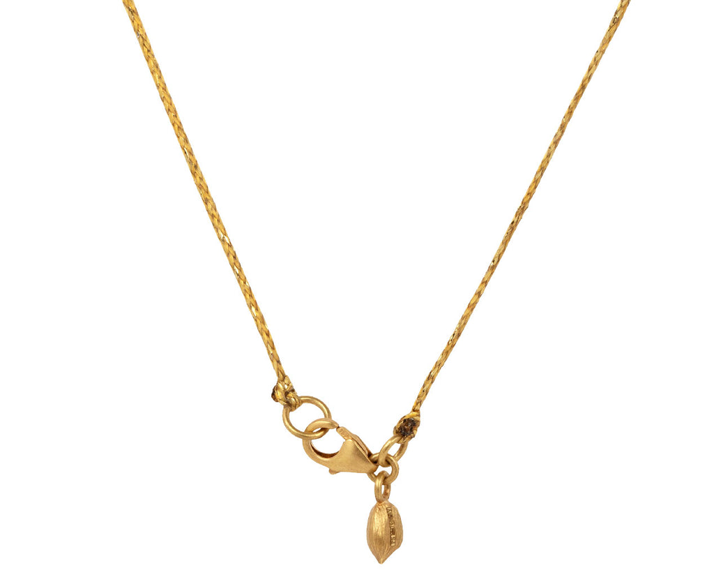 Citrine and Lemon Quartz Metamorphic Cluster Pendant Necklace