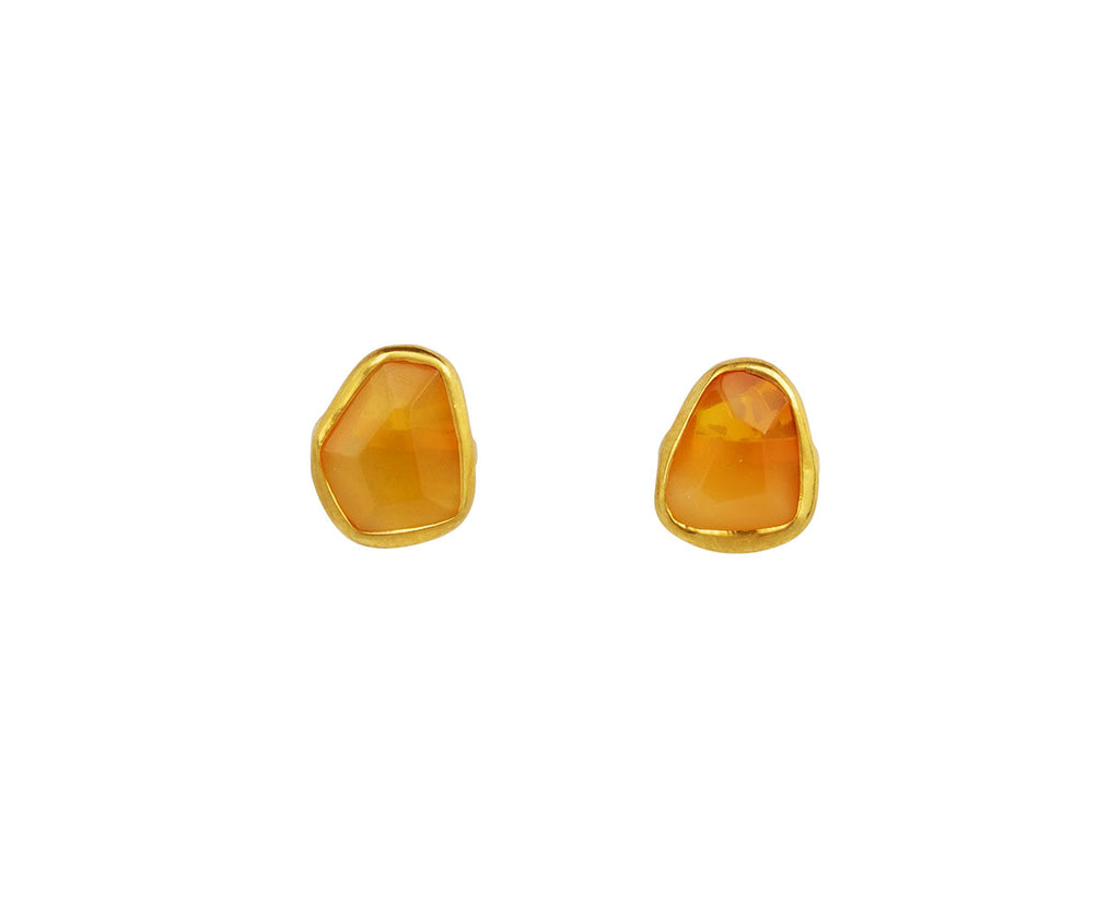 Pippa Small A New Day Classic Fire Opal Stud Earrings