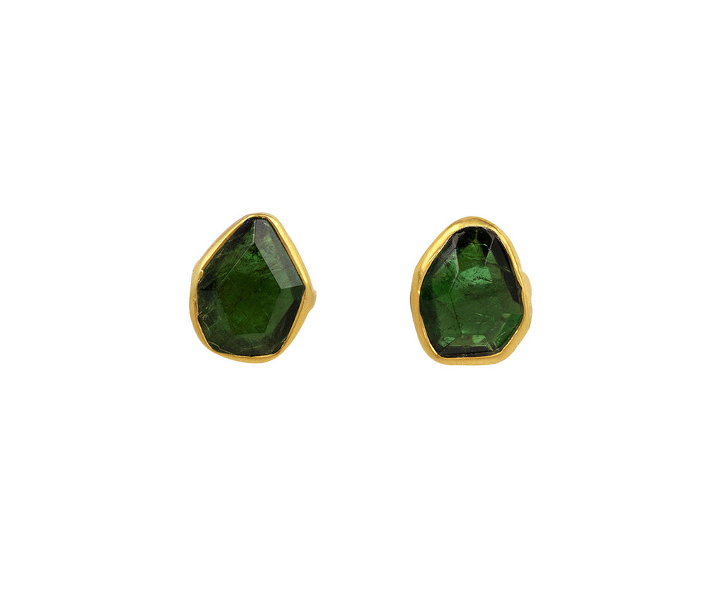 A New Day Classic Green Tourmaline Stud Earrings