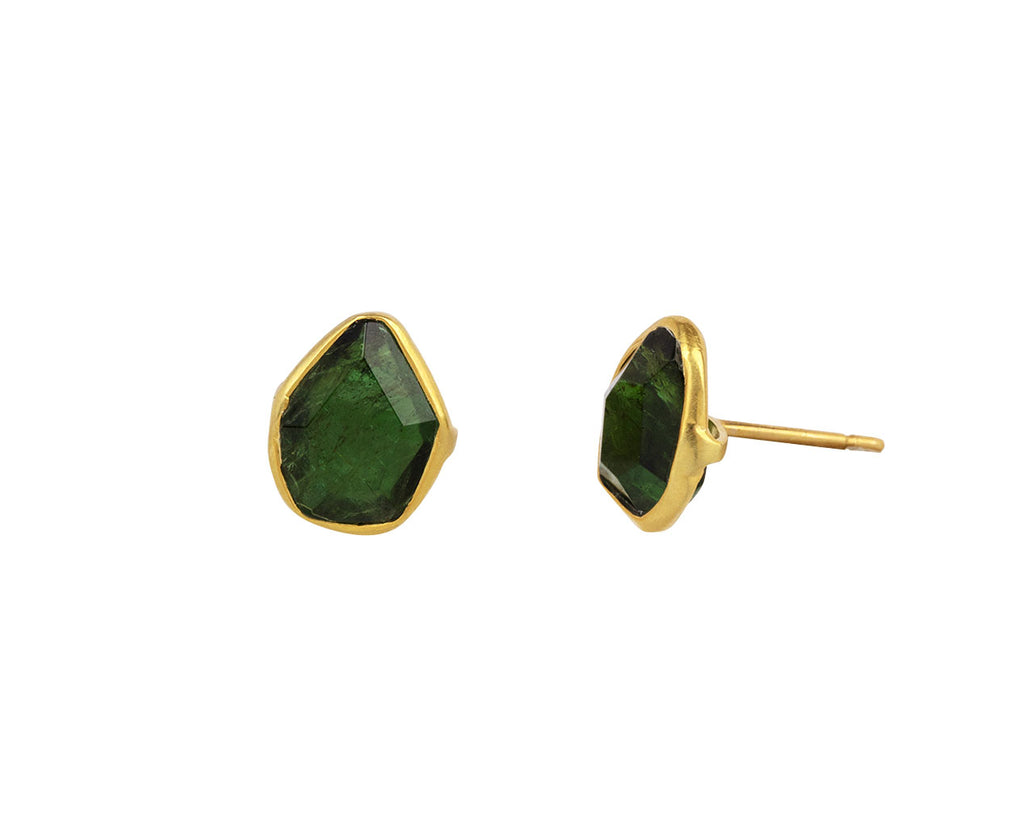 A New Day Classic Green Tourmaline Stud Earrings