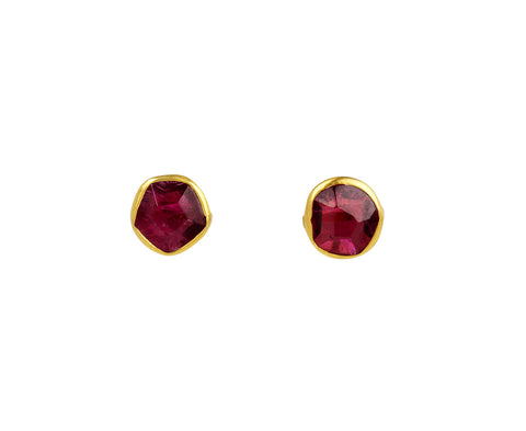 Pippa Small A New Day Classic Pink Tourmaline Stud Earrings