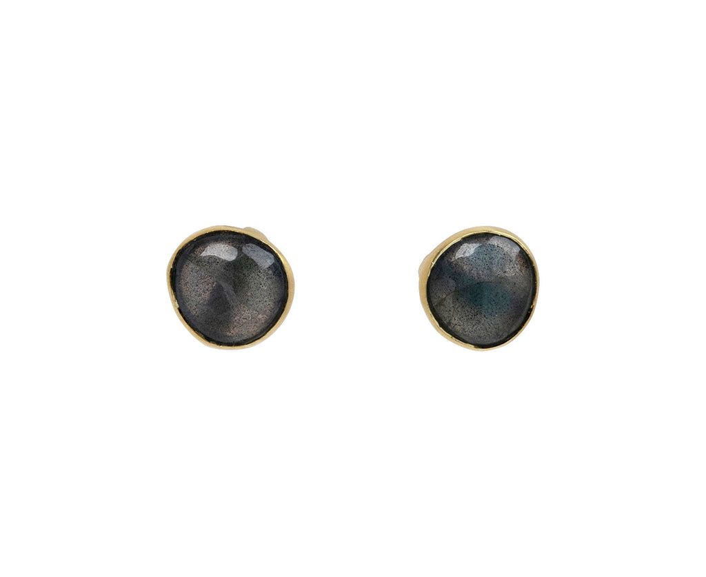 Labradorite stud earrings deals