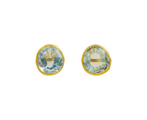 Aquamarine Signature Stud Earrings
