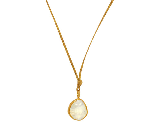Rainbow Moonstone Moon Mist Colette Pendant Necklace