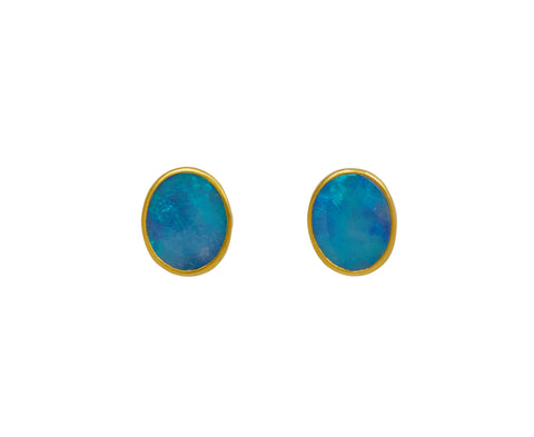Pippa Small Alectrona Collette Opal Stud Earrings