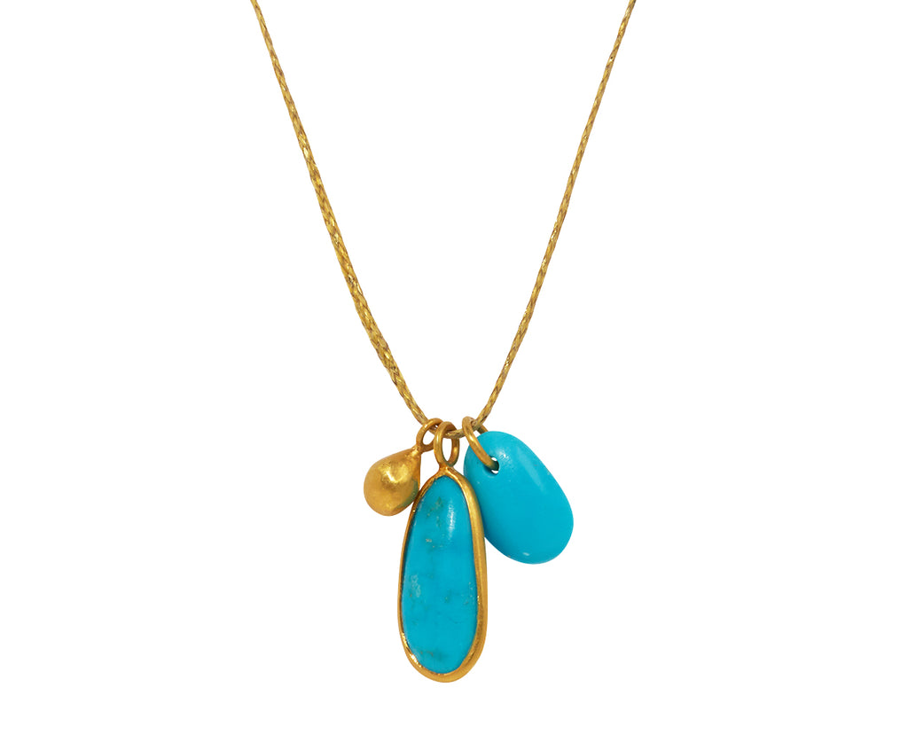 Pippa Small Hathor Turquoise Colette Pendant Necklace