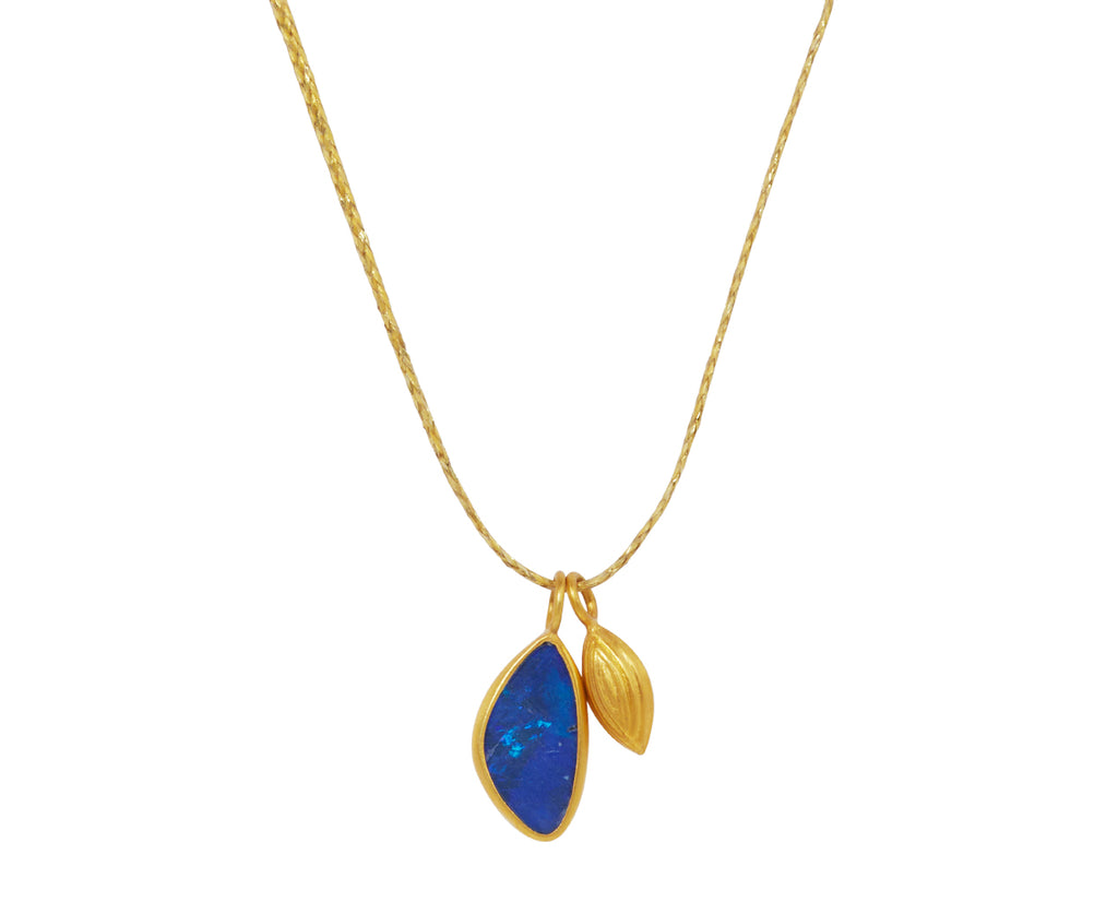 Pippa Small Alectrona Opal and Seed Colette Pendant Necklace