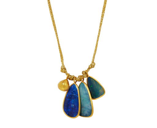 Pippa Small Alectrona Triple Colette Pendant Necklace