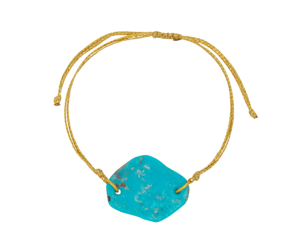 Pippa Small Hathor Turquoise Drill and Loop Bracelet