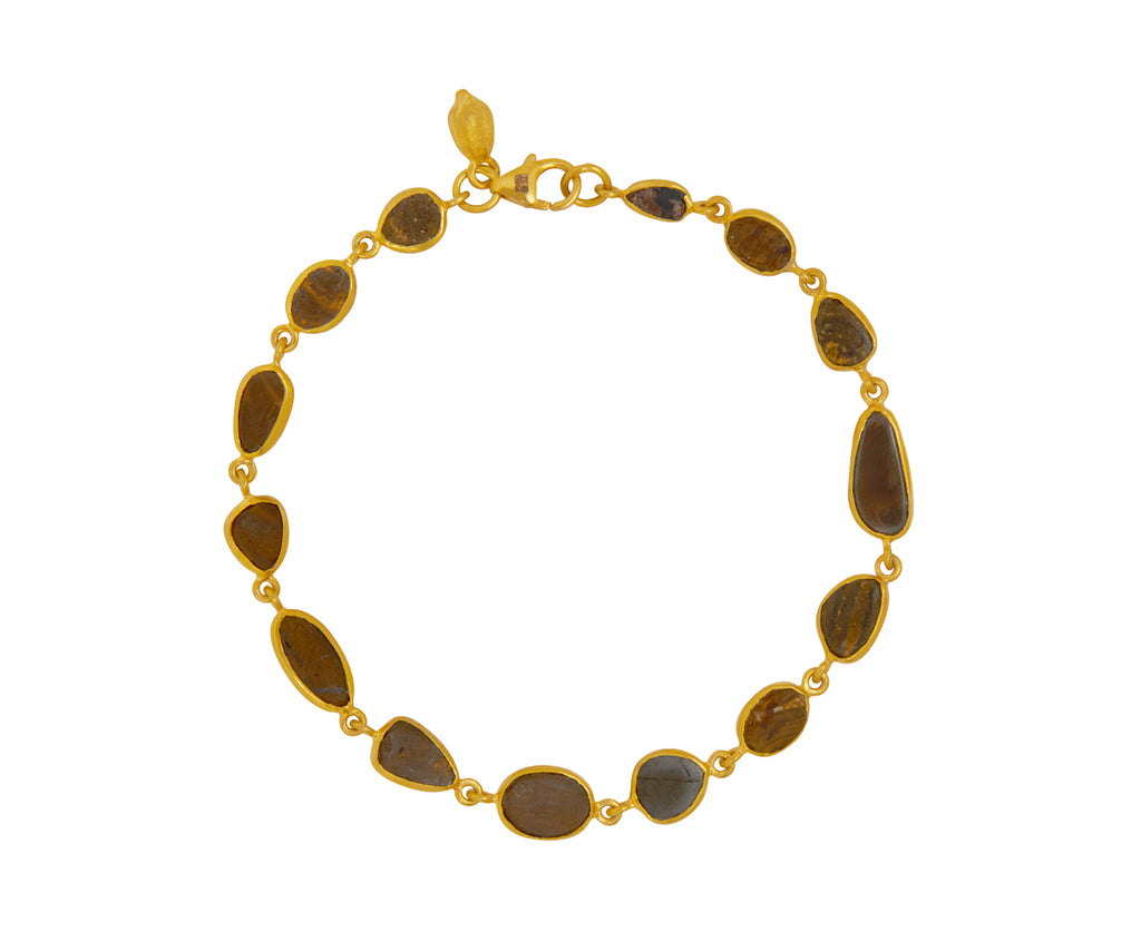 Pippa Small Alectrona Opal Full Stone Bracelet - back