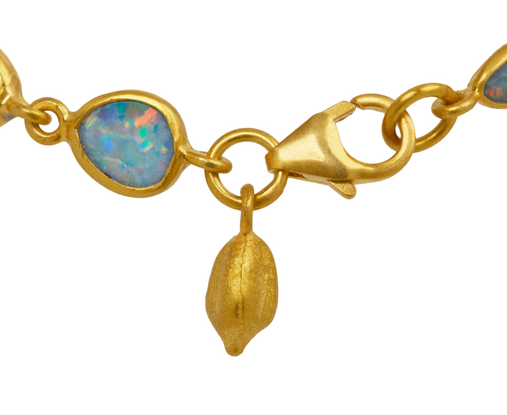 Pippa Small Alectrona Opal Full Stone Bracelet - closeup