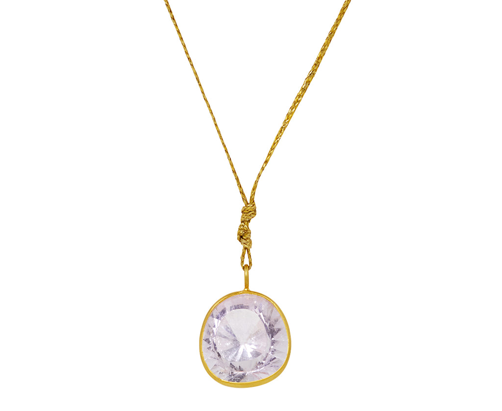 Kunzite Pink Agra Pendant Necklace