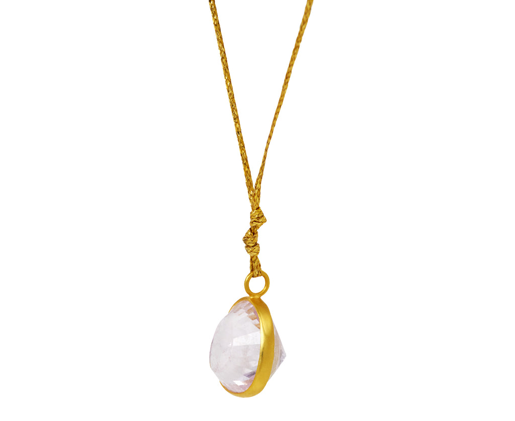 Kunzite Pink Agra Pendant Necklace
