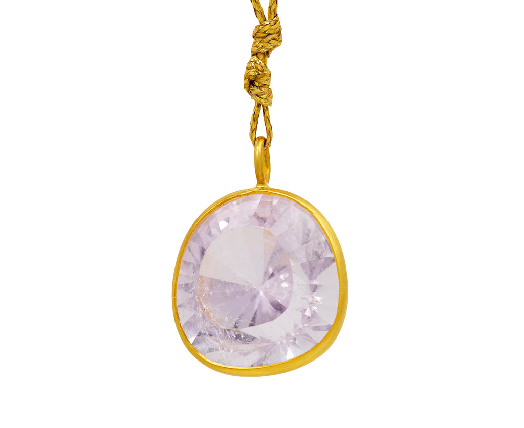 Kunzite Pink Agra Pendant Necklace