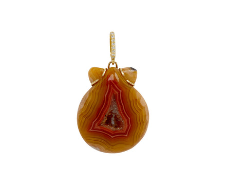 Brown Laguna Agate Pendant ONLY