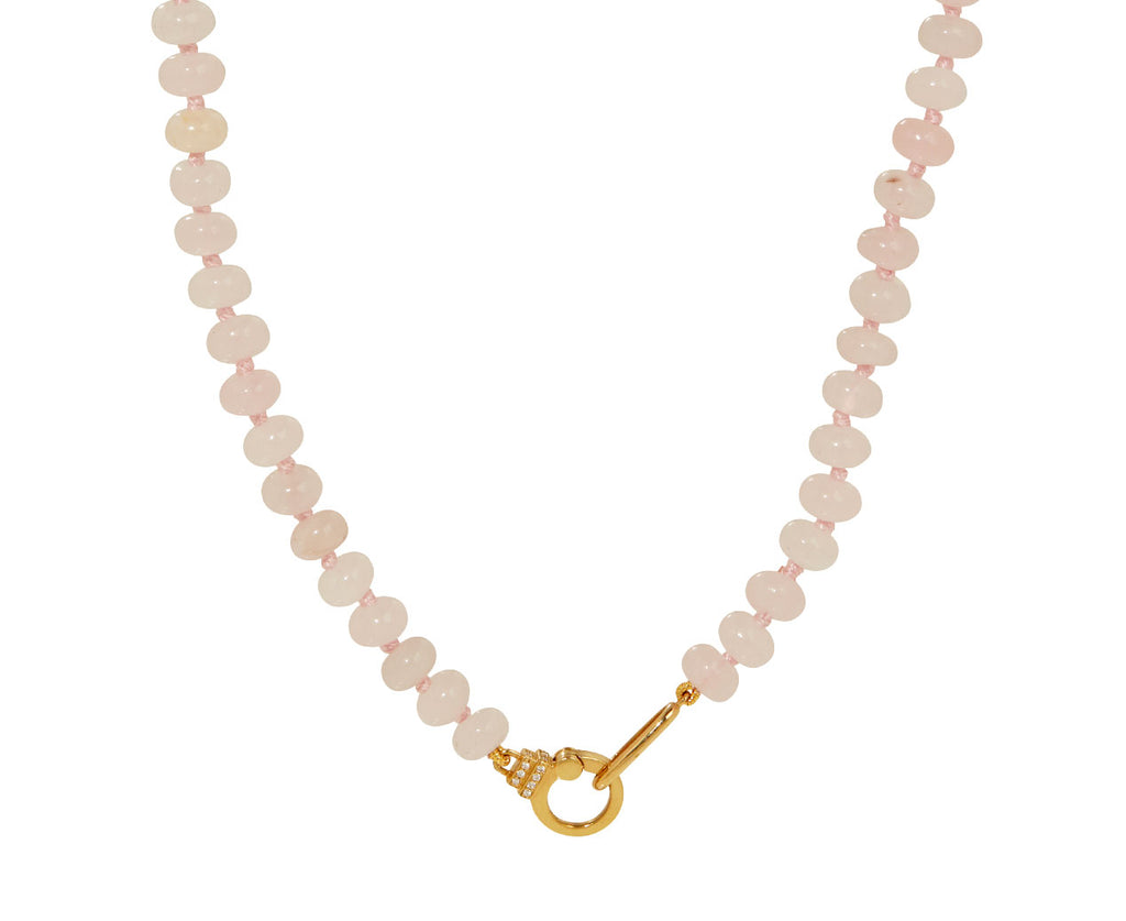 Rose Quartz Beaded Necklace