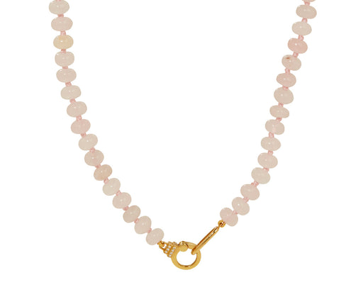 Rose Quartz Beaded Necklace