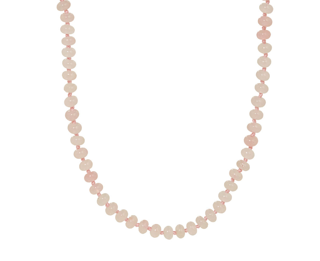 Rose Quartz Beaded Necklace