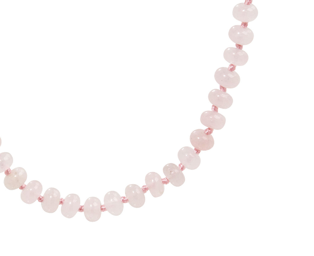 Rose Quartz Beaded Necklace