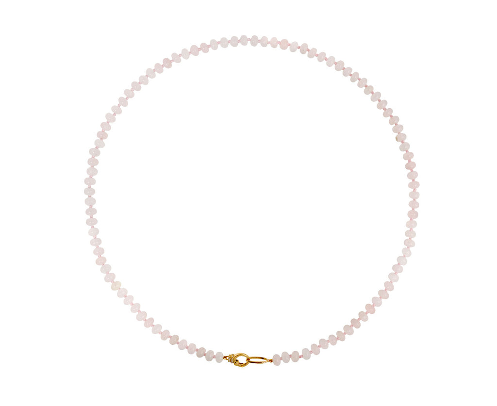 Rose Quartz Beaded Necklace